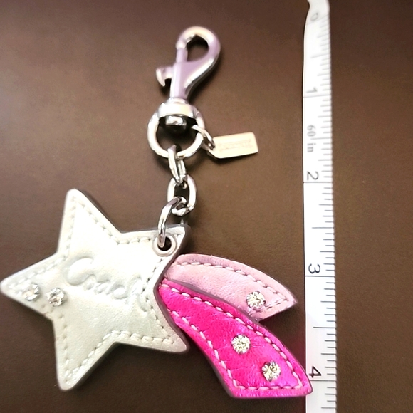 Euc Coach Shooting Star Bag Charm - Picture 2 of 4